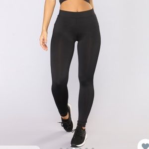 Black fashion nova leggings